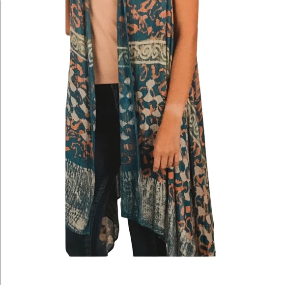 NWT. Duster/Cardigan Sacred Threads.  BL/BL 219301 - Picture 9 of 9